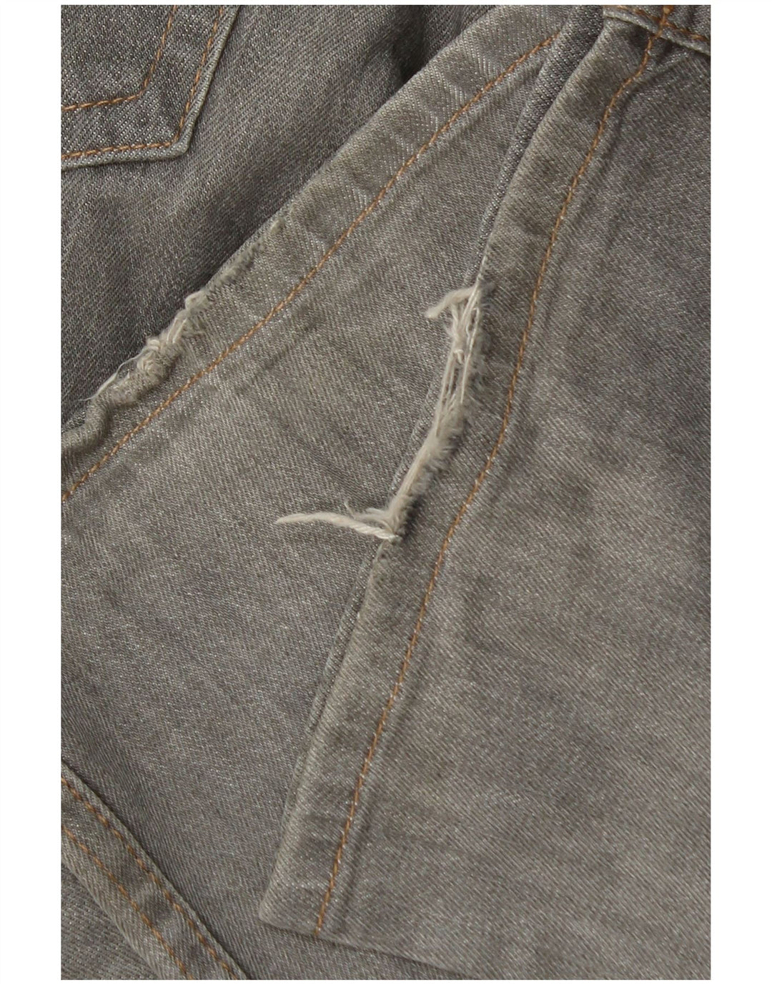 Marks & Spencer Mens Blue Harbour Straight Jeans W34 L29 Grey Cotton