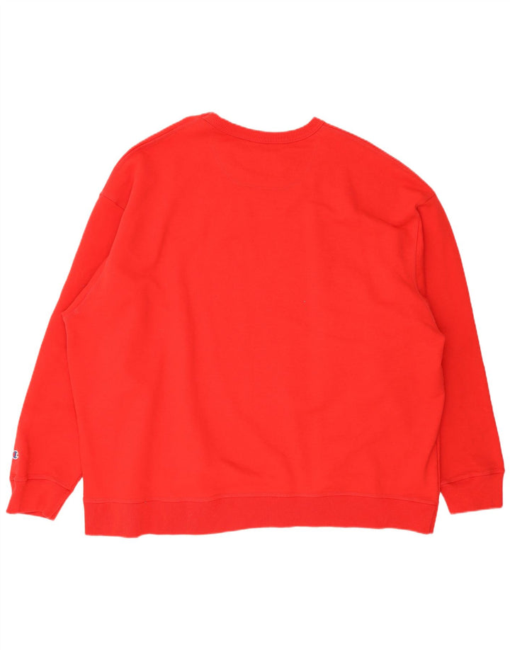 Champion Mens Sweatshirt Jumper 4XL Red