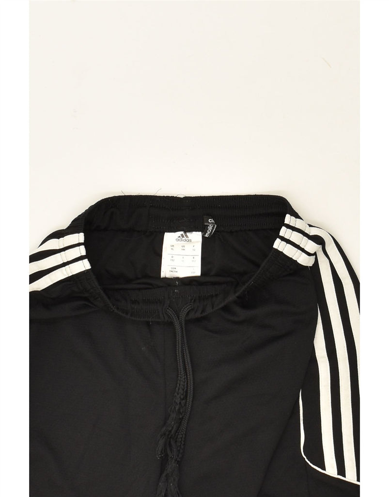 ADIDAS Boys Sport Shorts 11-12 Years Large  Black | Vintage Adidas | Thrift | Second-Hand Adidas | Used Clothing | Messina Hembry 