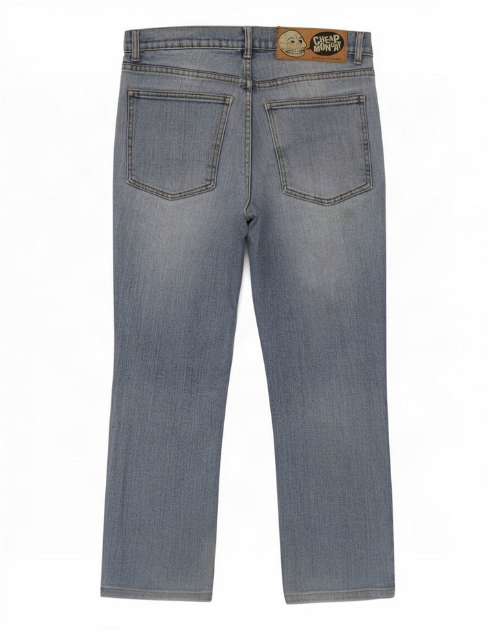 Cheap Monday Mens Straight Jeans W32 L27 Blue