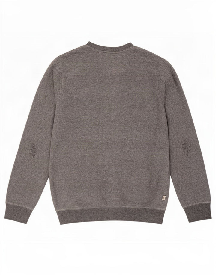Vans Mens Graphic Sweatshirt Jumper Small Grey Cotton