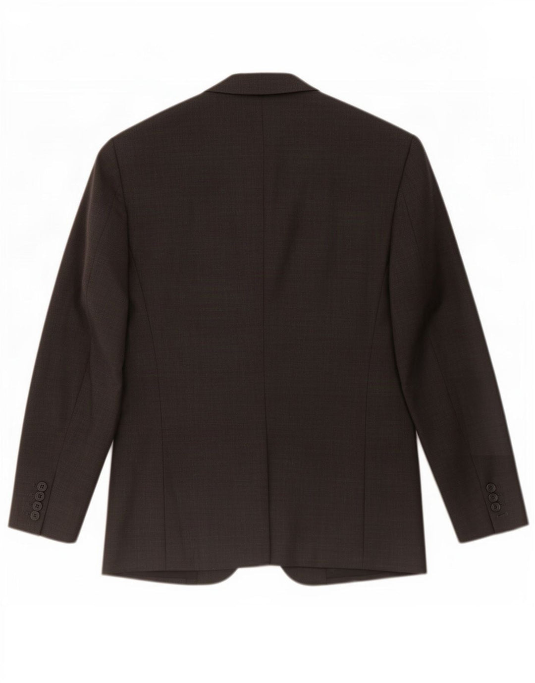 All Saints Mens 2 Button Blazer Jacket UK 38 Medium Black Polyester