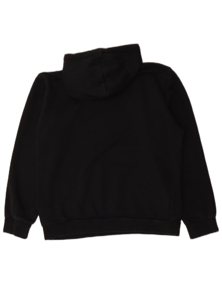 Puma Mens Graphic Hoodie Jumper Medium Black Cotton