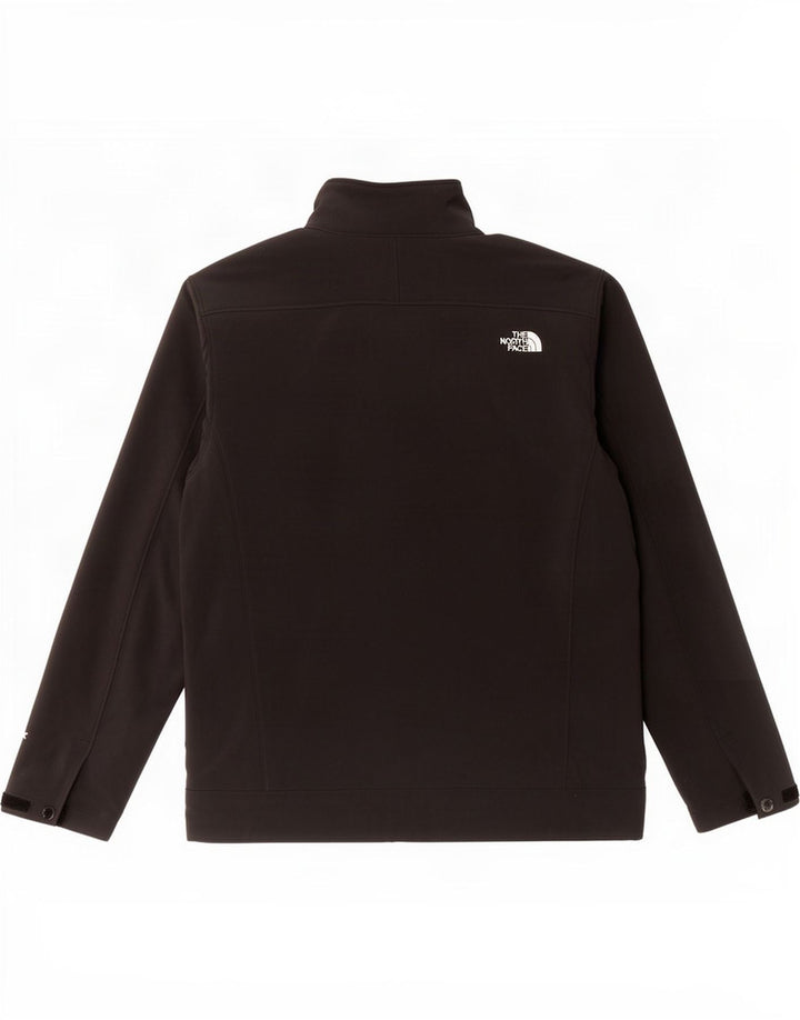 The North Face Womens Tracksuit Top Jacket UK 18 XL Black Polyester