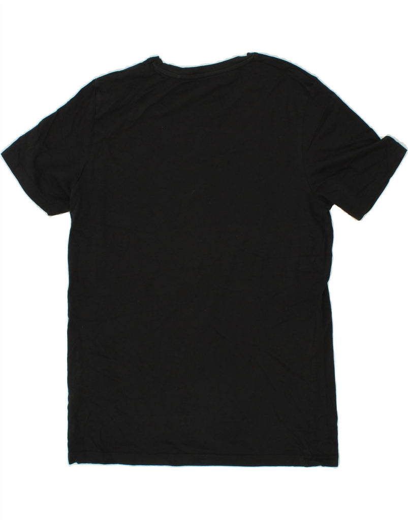 JACK & JONES Mens Graphic T-Shirt Top Large Black Cotton Vintage Jack & Jones and Second-Hand Jack & Jones from Messina Hembry 