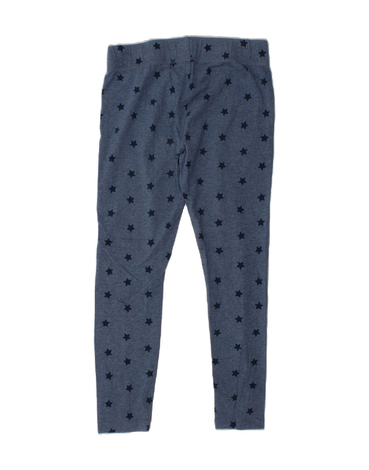 LEVI'S Girls Graphic Leggings 9-10 Years Large Blue Modern Vintage Levi's and Second-Hand Levi's from Messina Hembry 