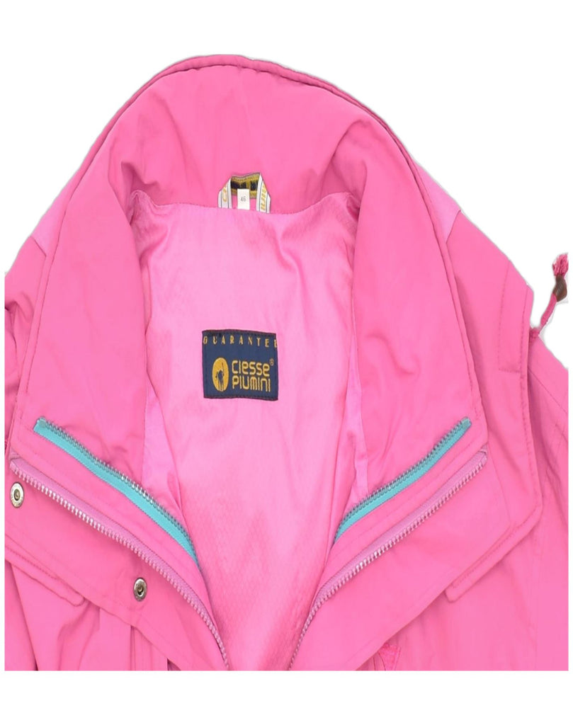 CIESSE PIUMINI Womens Loose Fit Hooded Padded Jacket EU 46 XL Pink | Vintage | Thrift | Second-Hand | Used Clothing | Messina Hembry 