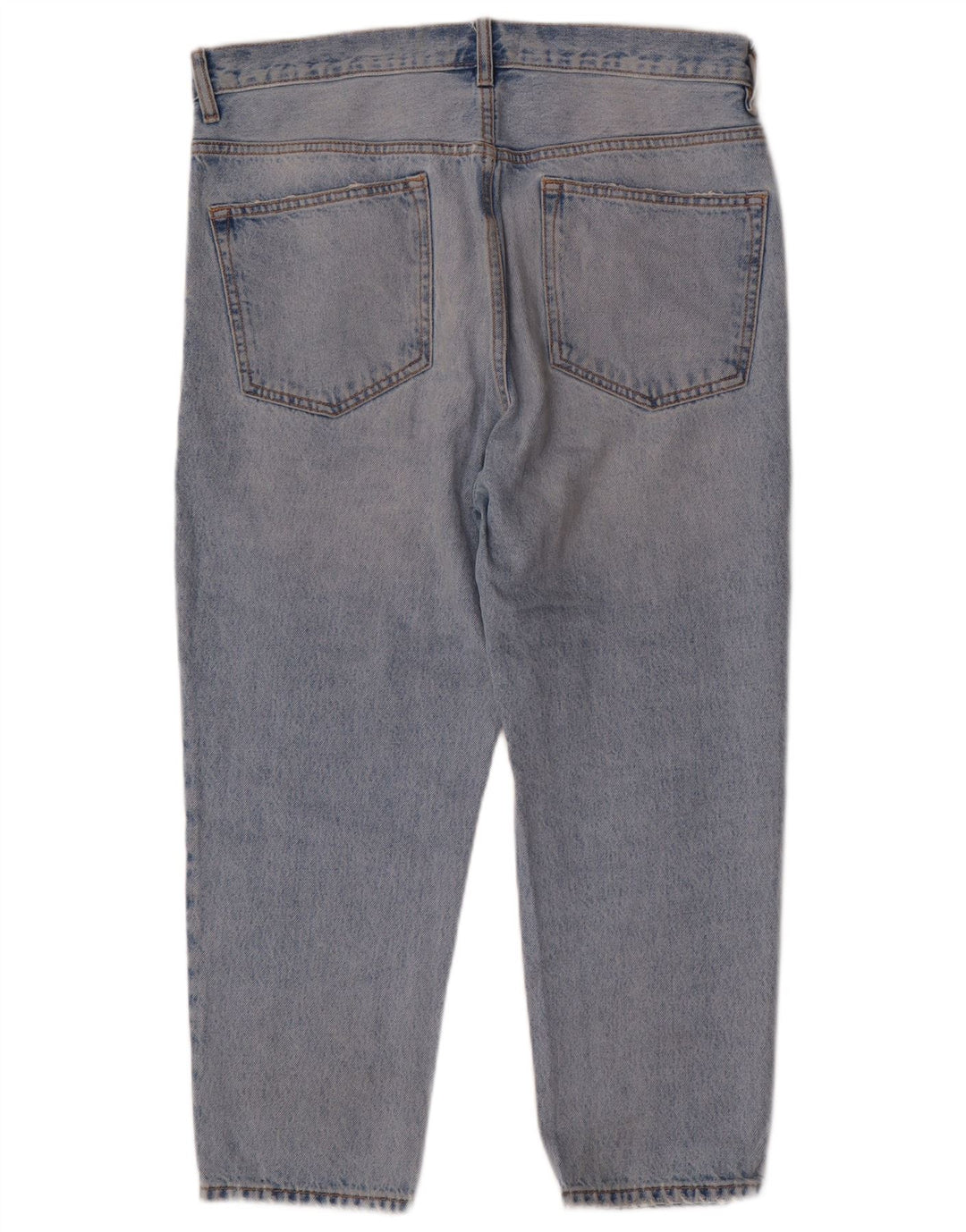 ZARA Mens Cropped Jeans EU 42 Large W32 L24 Blue