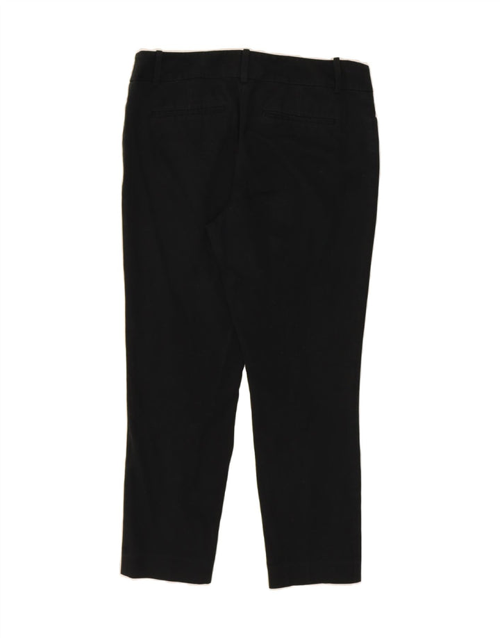 MOSSIMO Womens Slim Suit Trousers US 12 Large W32 L26 Black Cotton Vintage Mossimo and Second-Hand Mossimo from Messina Hembry 