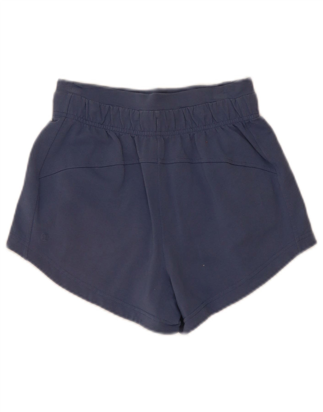 Lululemon Womens Sport Shorts US 4 Small  Navy Blue Cotton