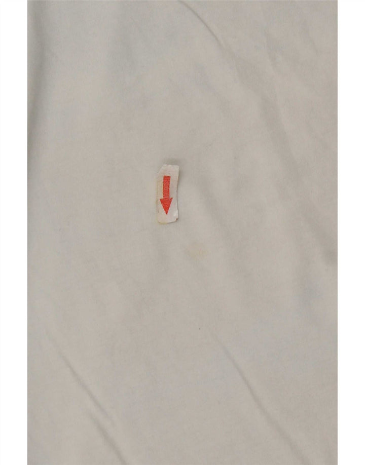 Columbia Mens Graphic T-Shirt Top Small White Cotton