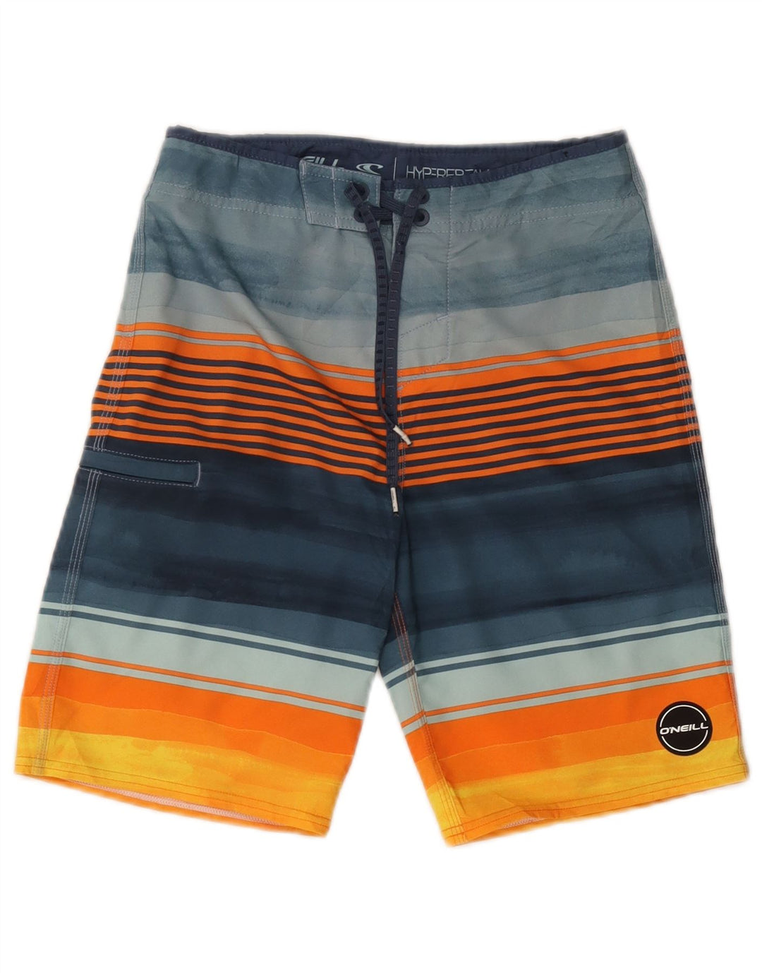 O'Neill Mens Graphic Swimming Shorts XS Multicoloured Striped Polyester