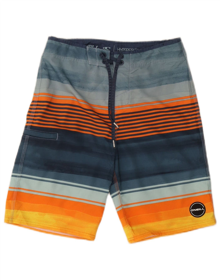 O'Neill Mens Graphic Swimming Shorts XS Multicoloured Striped Polyester
