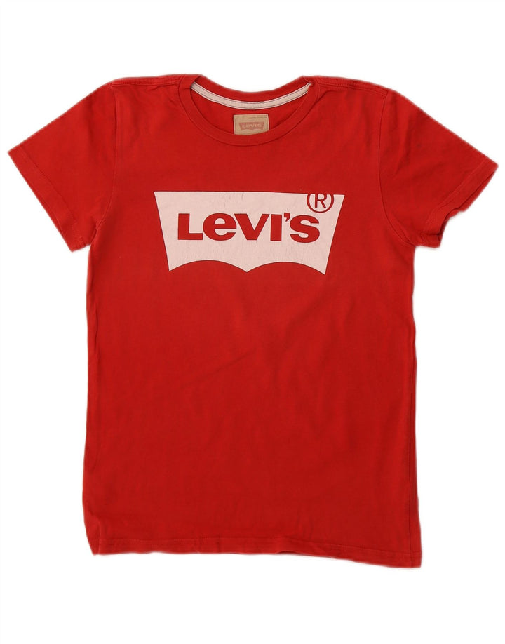 Levi's Boys Graphic T-Shirt Top 11-12 Years Red