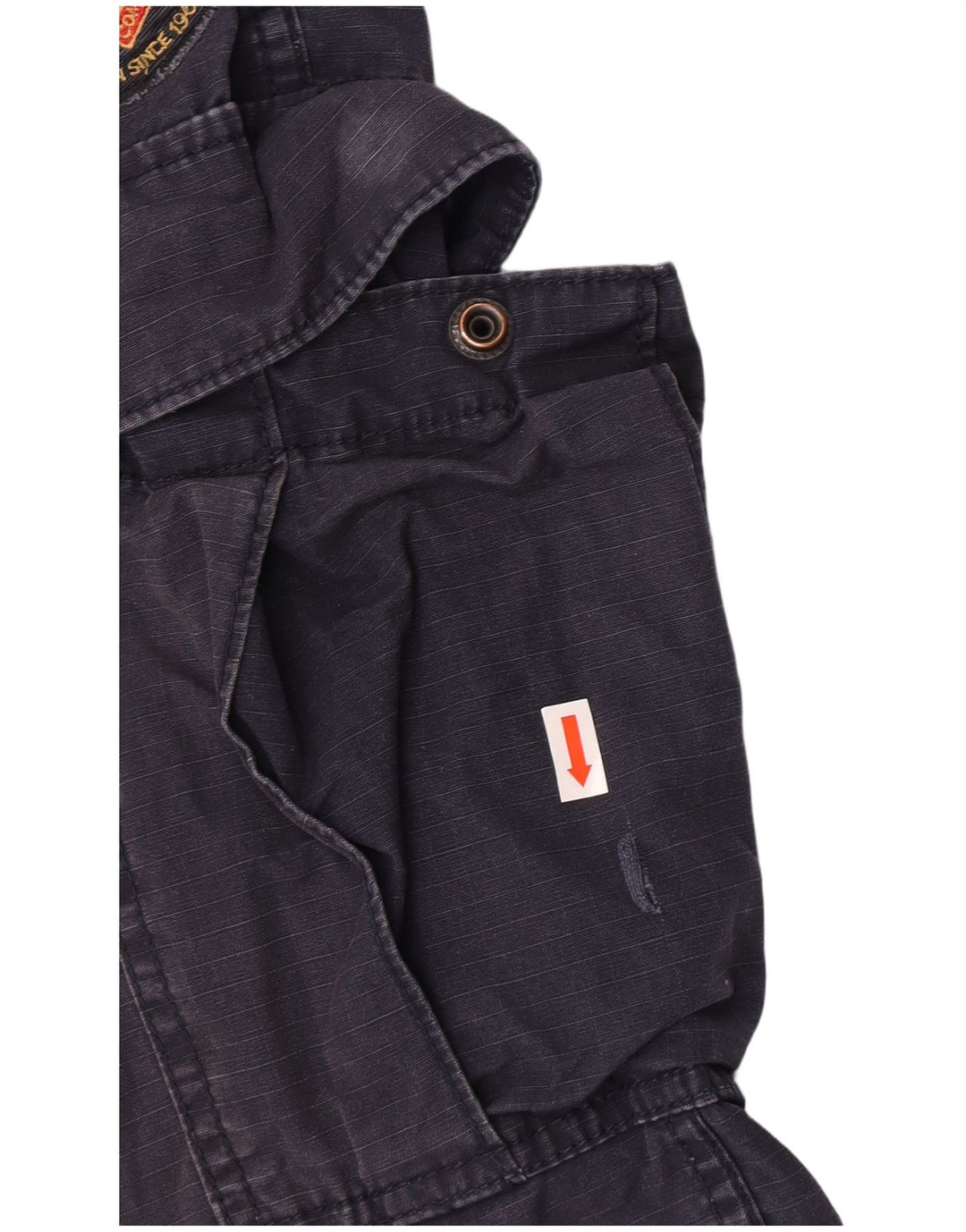 Ralph Lauren Mens Cargo Shorts W32 Medium  Navy Blue Cotton