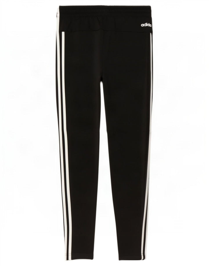 Adidas Womens Tracksuit Trousers UK 8/10 Small Black Polyester