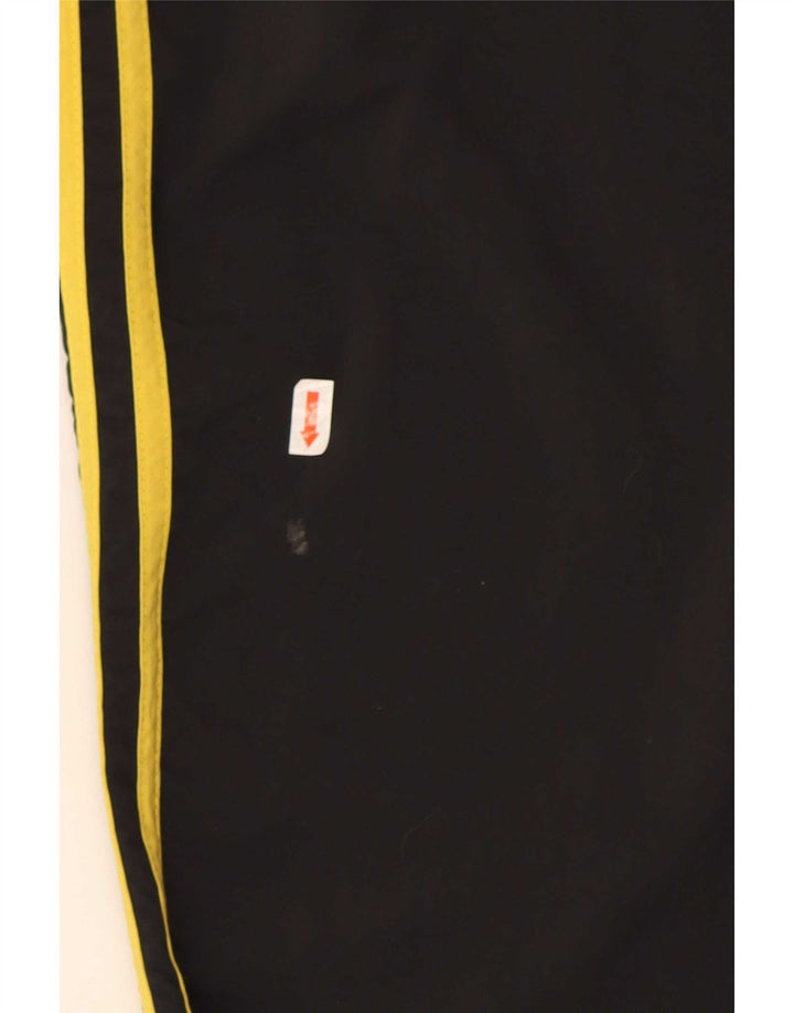 Adidas Mens Tracksuit Trousers Joggers Large  Black Nylon