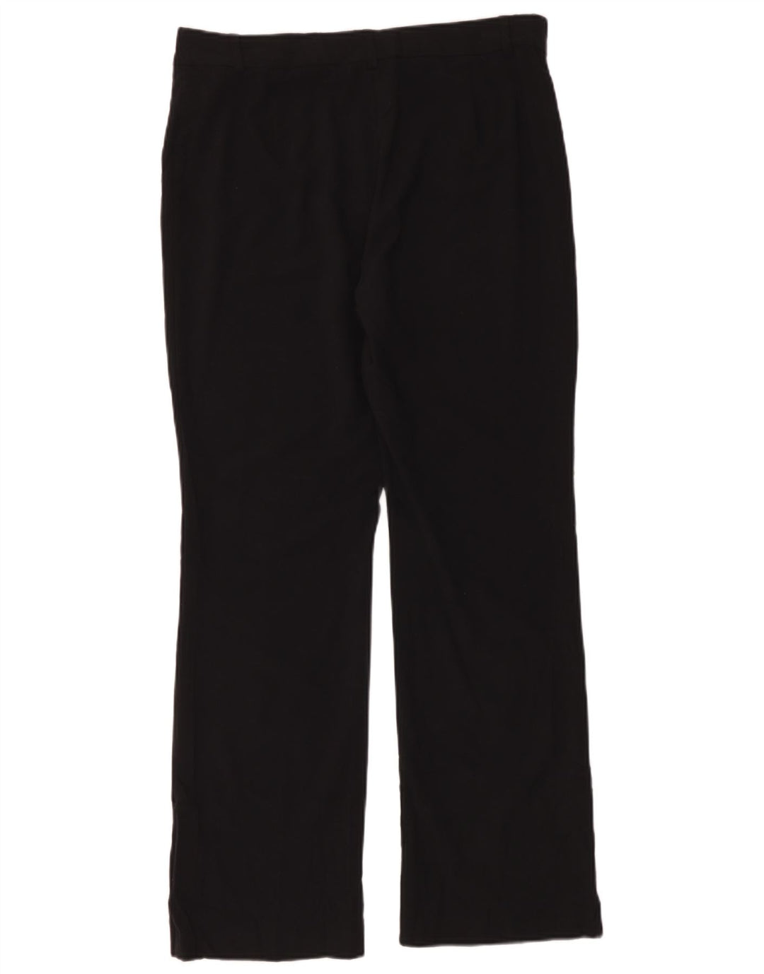 Marks & Spencer Womens Bootcut Suit Trousers UK 14 Large W34 L30 Black