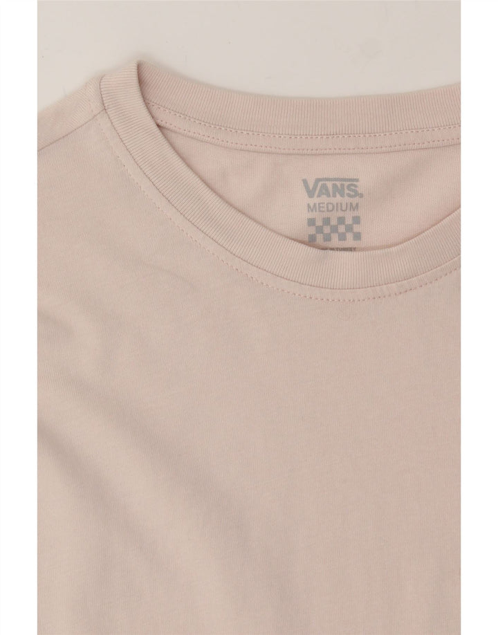 VANS Mens T-Shirt Top Medium Pink Vintage Vans and Second-Hand Vans from Messina Hembry 