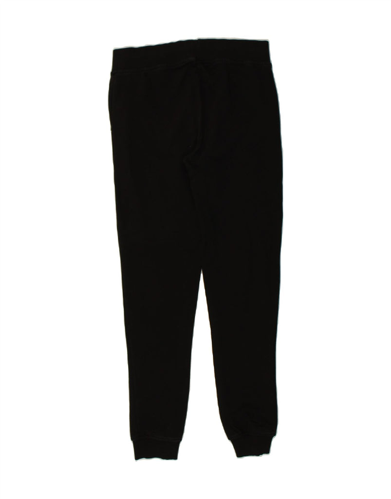 SCORPION BAY Womens Tracksuit Trousers Joggers UK 12 Medium Black Cotton | Vintage Scorpion Bay | Thrift | Second-Hand Scorpion Bay | Used Clothing | Messina Hembry 