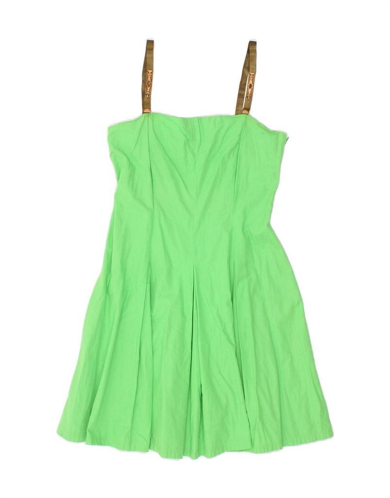 ALEX Womens Sundress IT 46 Large Green | Vintage ALEX | Thrift | Second-Hand ALEX | Used Clothing | Messina Hembry 