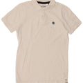 Fat Face Mens Polo Shirt XS White Cotton