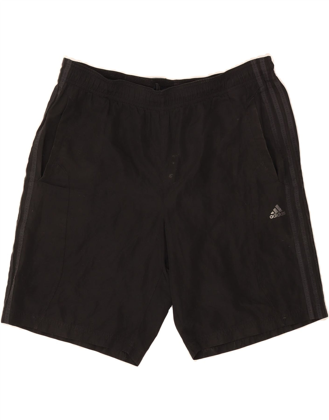 ADIDAS Mens Climacool Sport Shorts Large Black Polyester Vintage Adidas and Second-Hand Adidas from Messina Hembry 