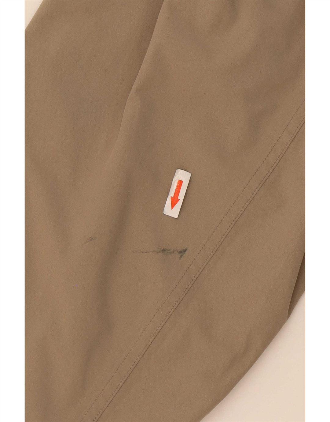 Slam Mens Bomber Jacket UK 44 2XL Beige Nylon
