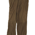 MARKS & SPENCER Mens Straight Cargo Trousers W40 L31 Green Polyamide