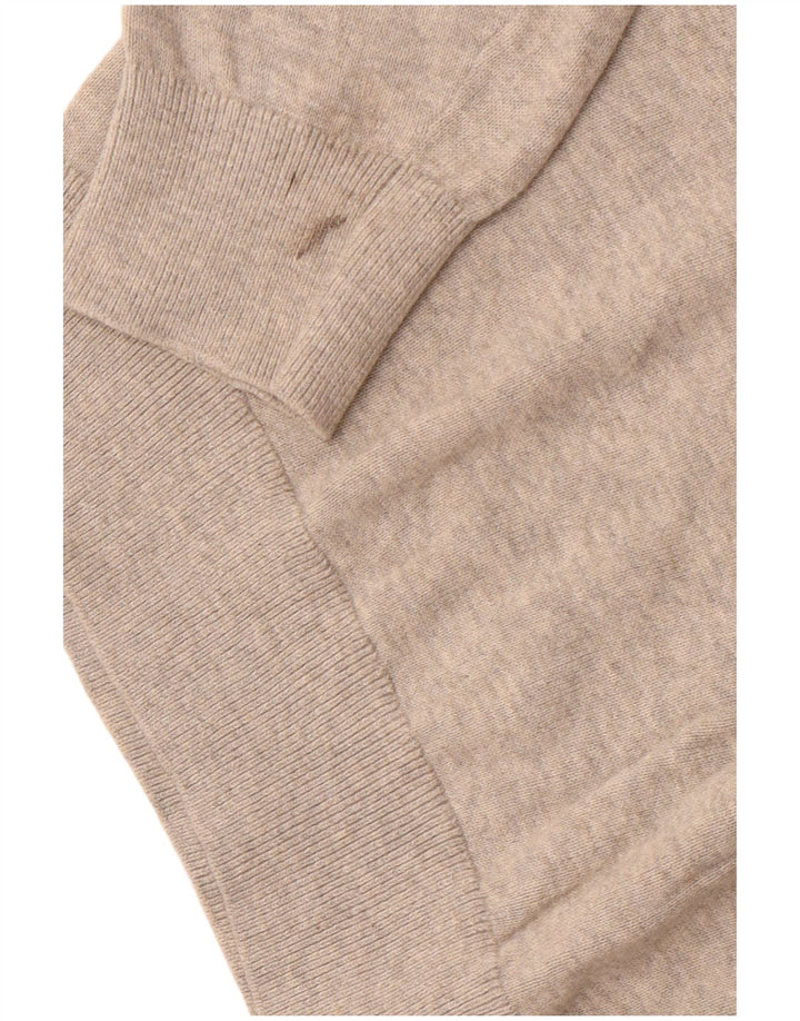 NAUTICA Mens Crew Neck Jumper Sweater Medium Grey Cotton