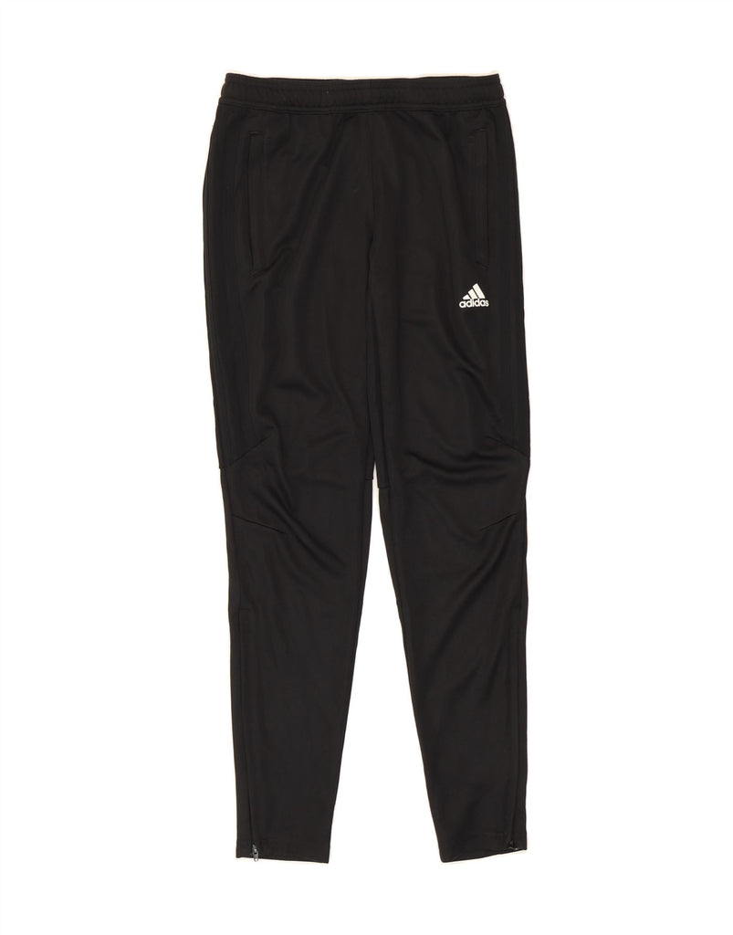 ADIDAS Womens Climacool Tracksuit Trousers UK 8/10 Small  Black Polyester Vintage Adidas and Second-Hand Adidas from Messina Hembry 