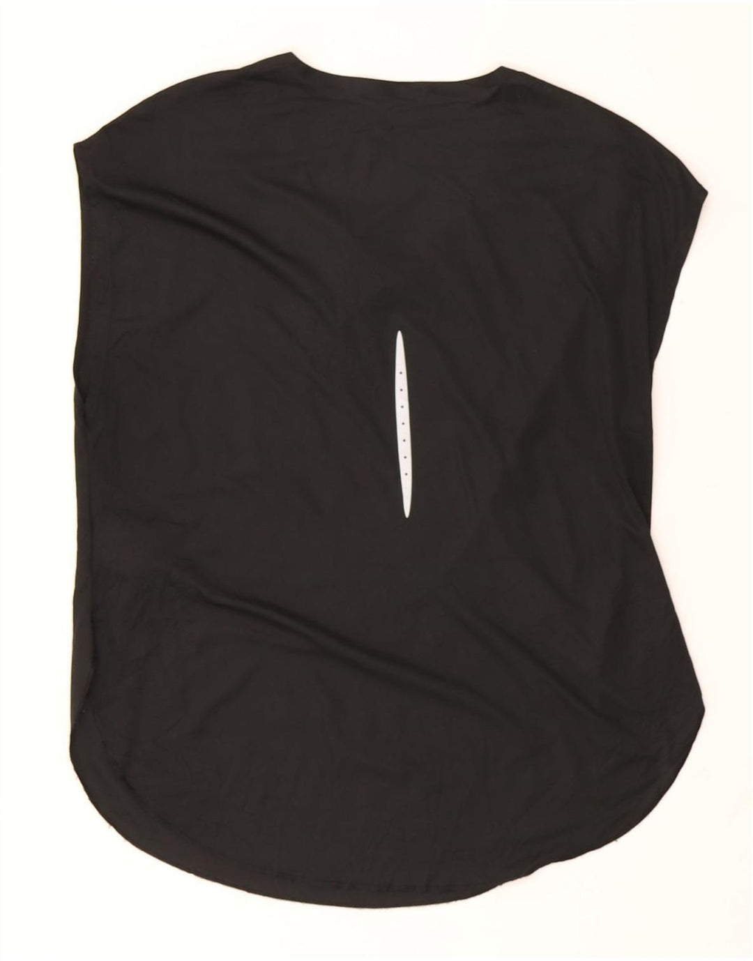 Nike Womens Dri Fit T-Shirt Top UK 16 Large Black Polyester