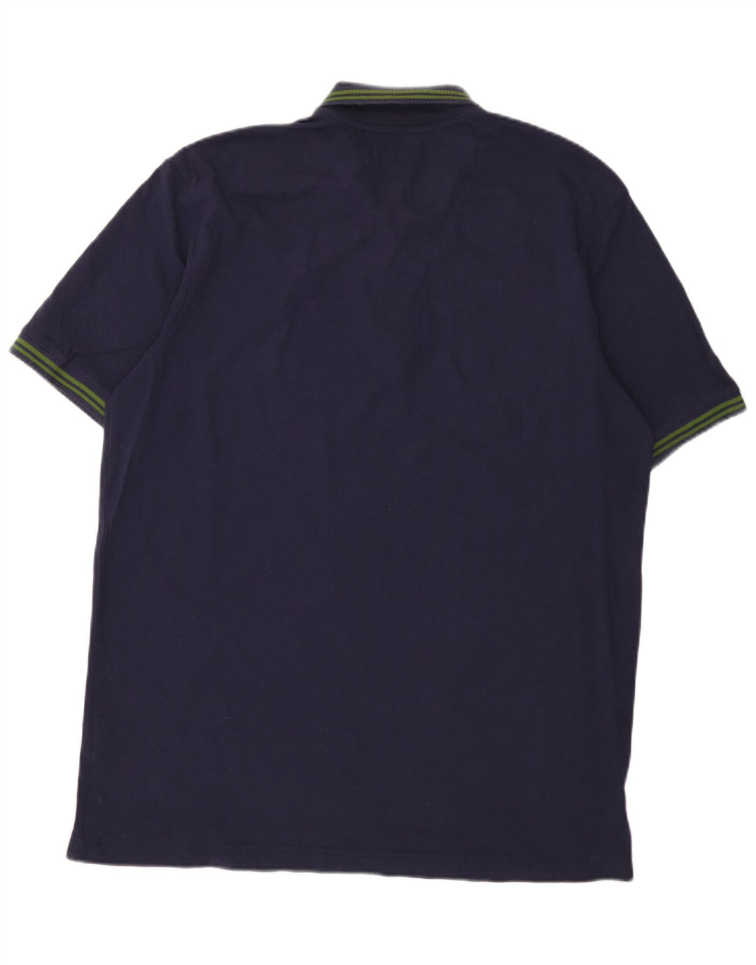 Kappa Mens Polo Shirt 2XL Navy Blue Cotton