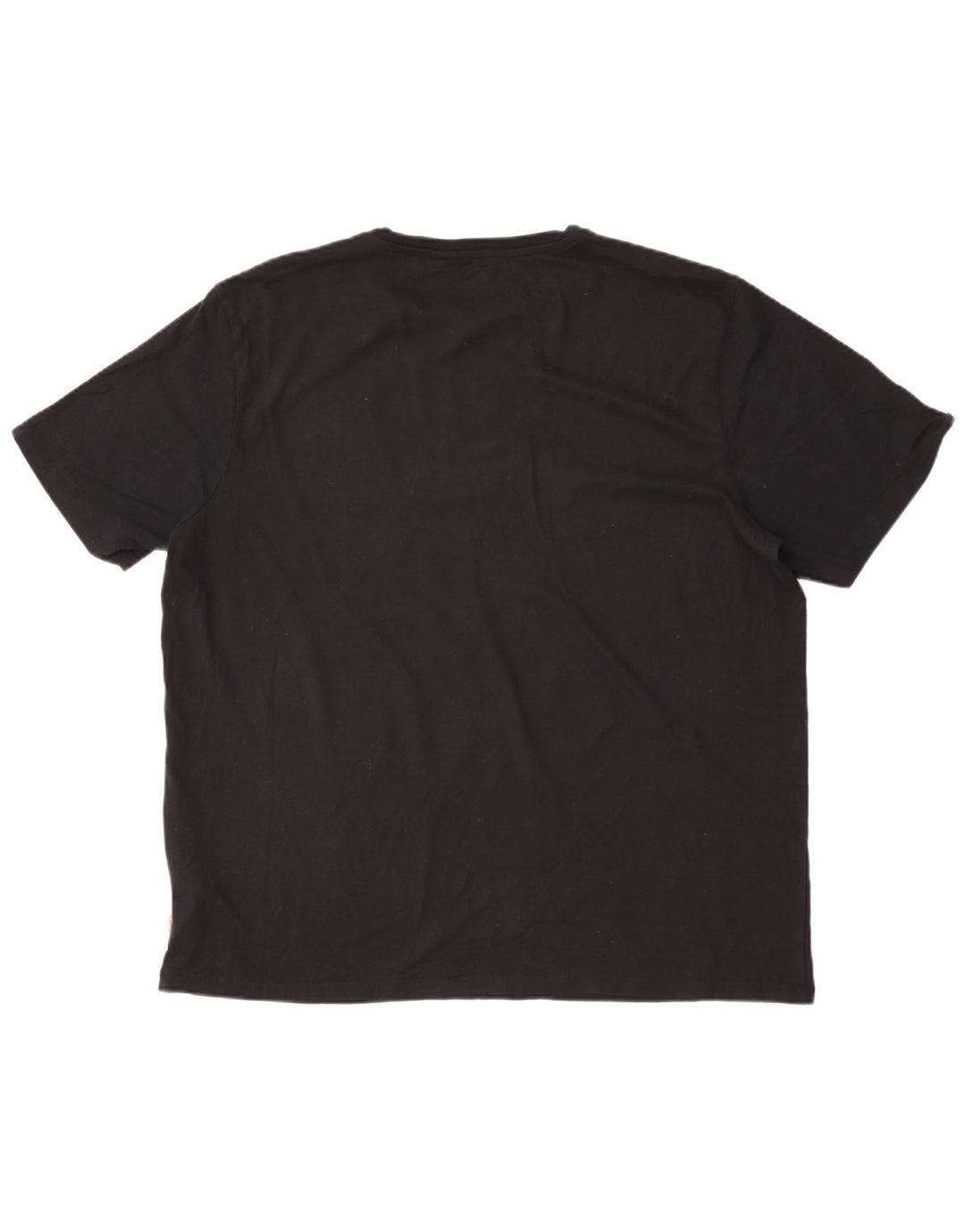Levi's Mens Graphic T-Shirt Top 2XL Black Cotton