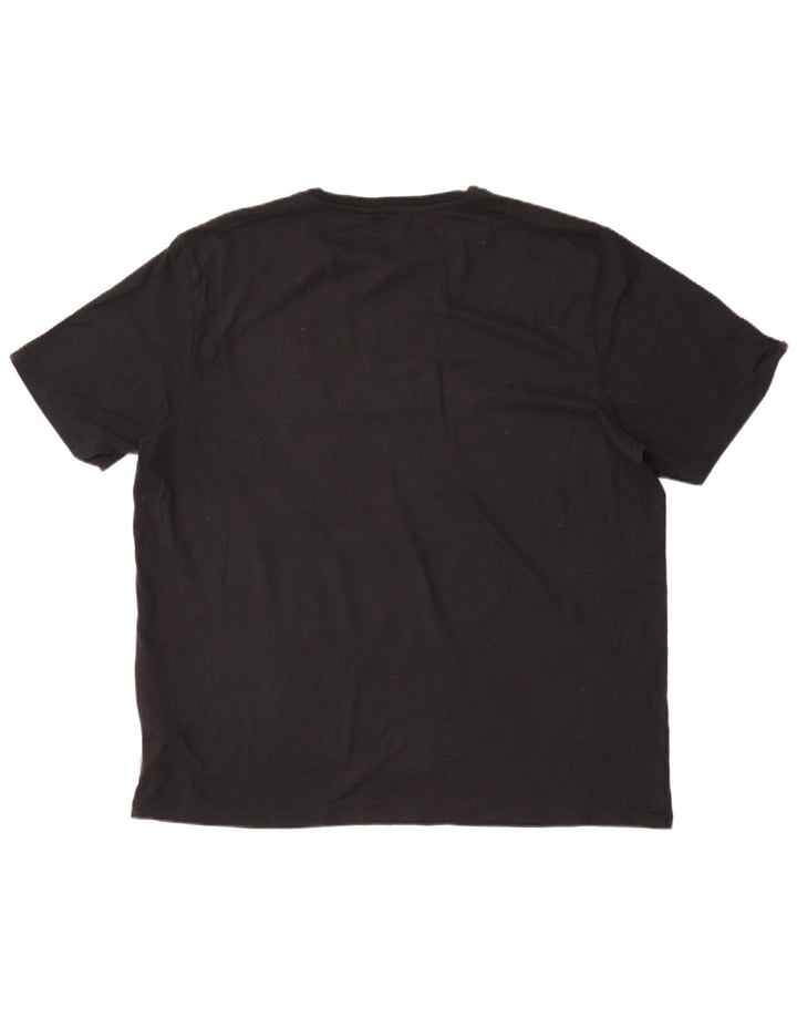 Levi's Mens Graphic T-Shirt Top 2XL Black Cotton