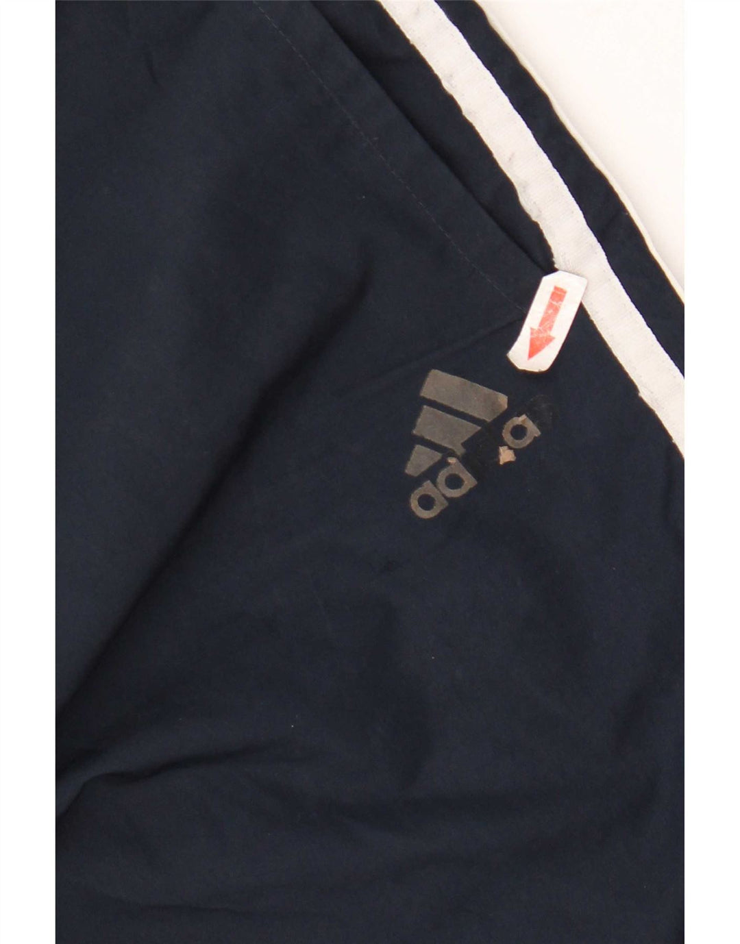 Adidas Mens Tracksuit Trousers Medium Navy Blue Polyester