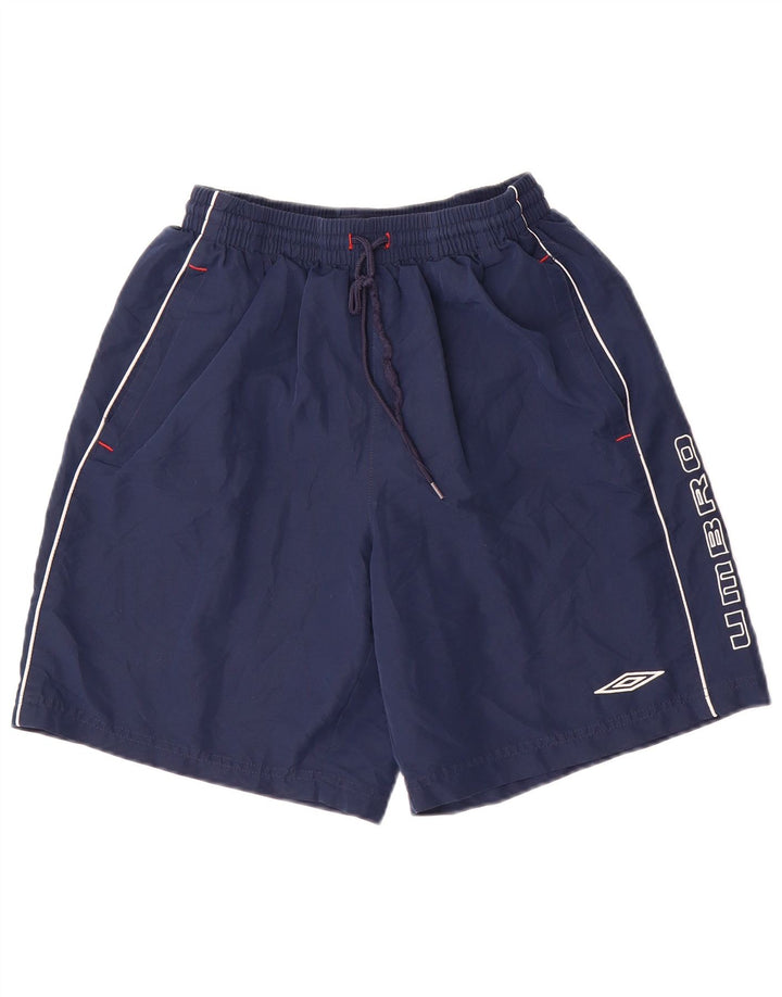 Umbro Mens Graphic Swimming Shorts Medium Navy Blue