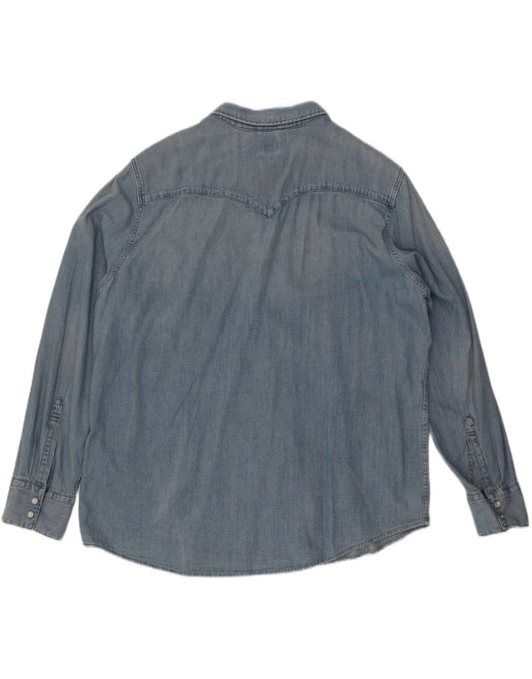 Levi's Mens Standard Denim Shirt 2XL Blue