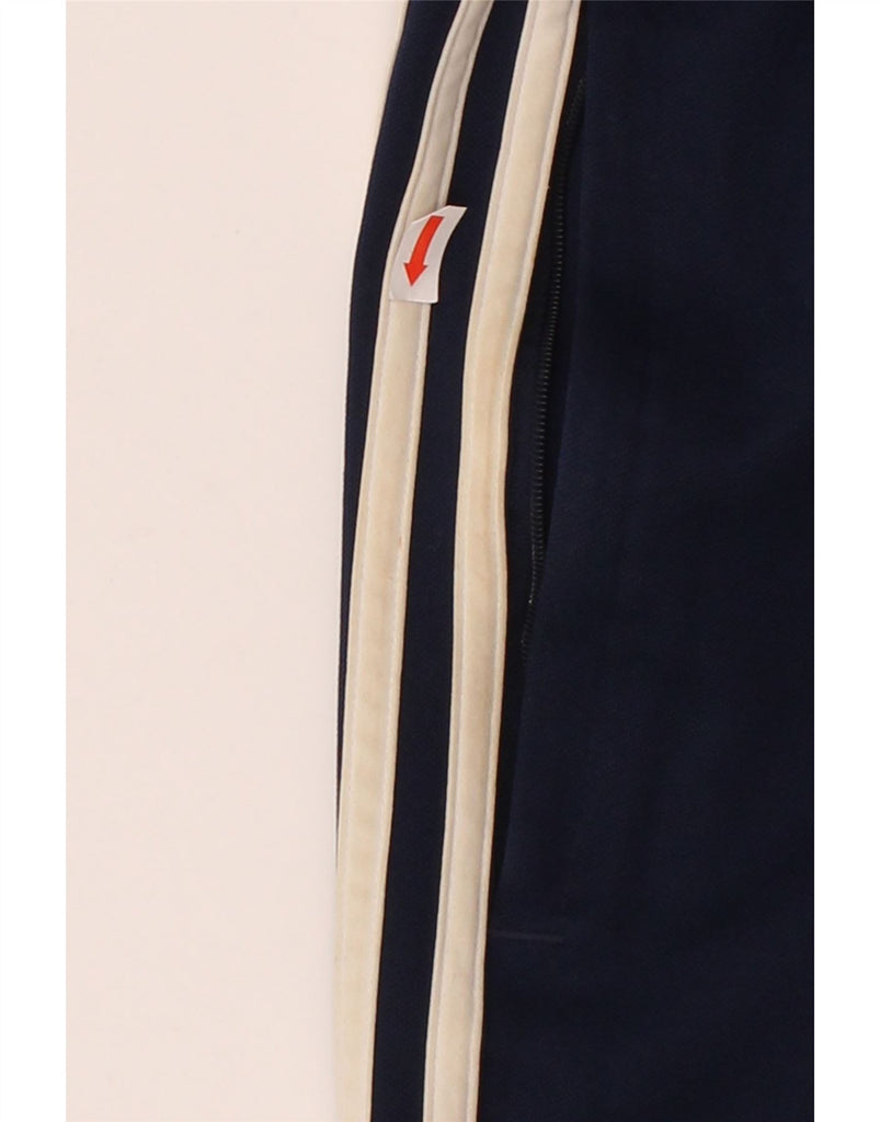 ADIDAS Womens Tracksuit Trousers UK 8 Small  Navy Blue Polyester Vintage Adidas and Second-Hand Adidas from Messina Hembry 