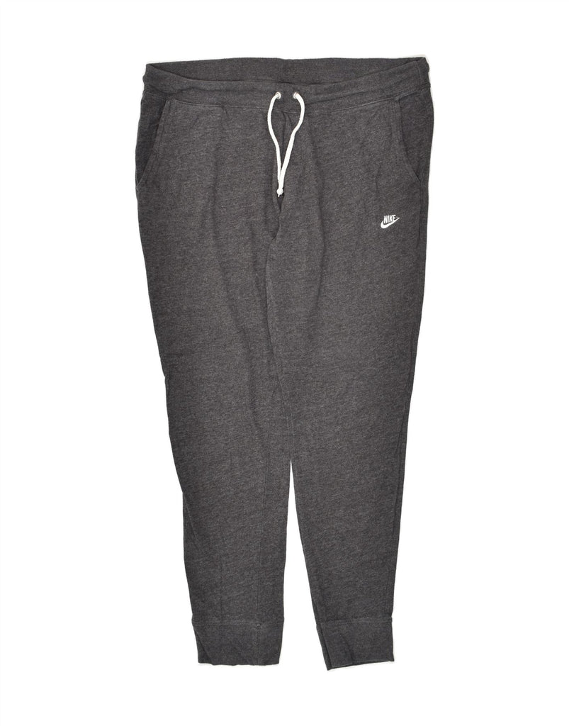 NIKE Womens Tracksuit Trousers Joggers UK 18 XL Grey | Vintage Nike | Thrift | Second-Hand Nike | Used Clothing | Messina Hembry 