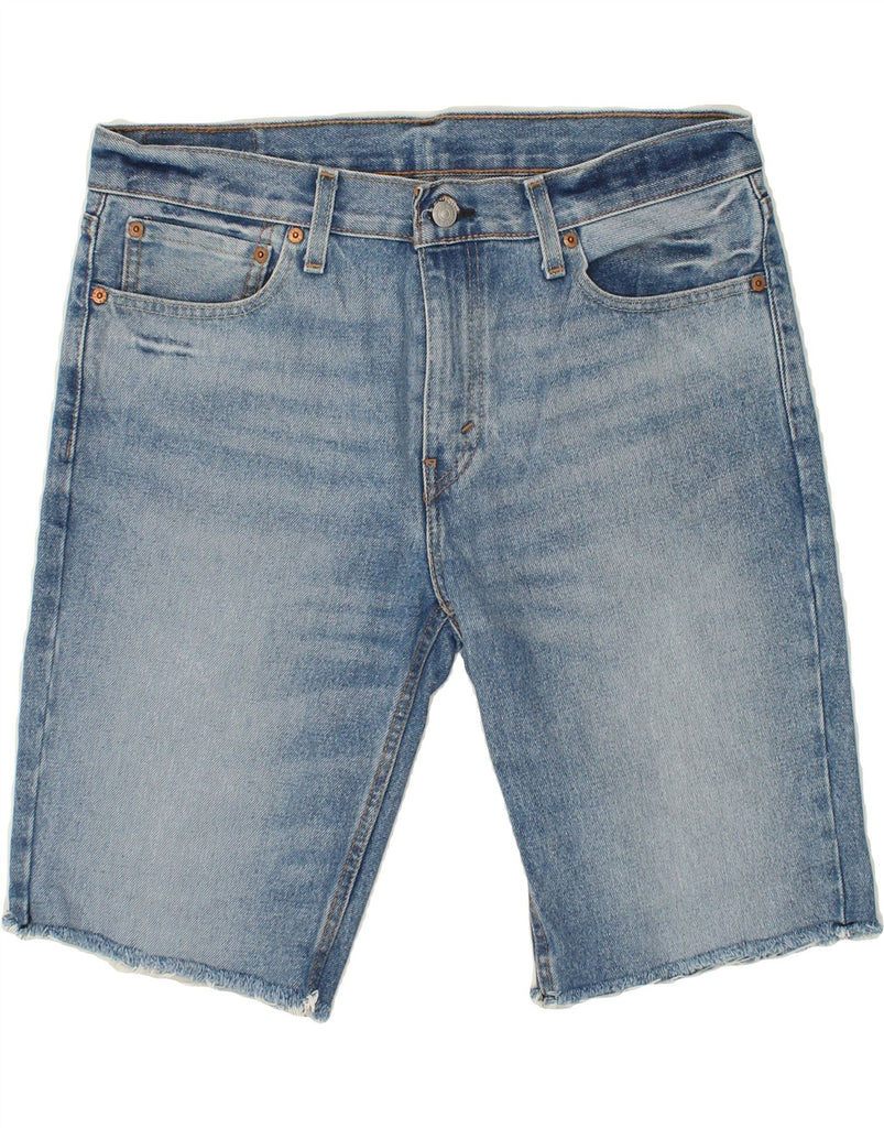 LEVI'S Mens 511 Denim Shorts W33 Medium Blue | Vintage Levi's | Thrift | Second-Hand Levi's | Used Clothing | Messina Hembry 