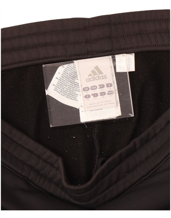 Adidas Womens Tracksuit Trousers UK 10 Small  Black Polyester