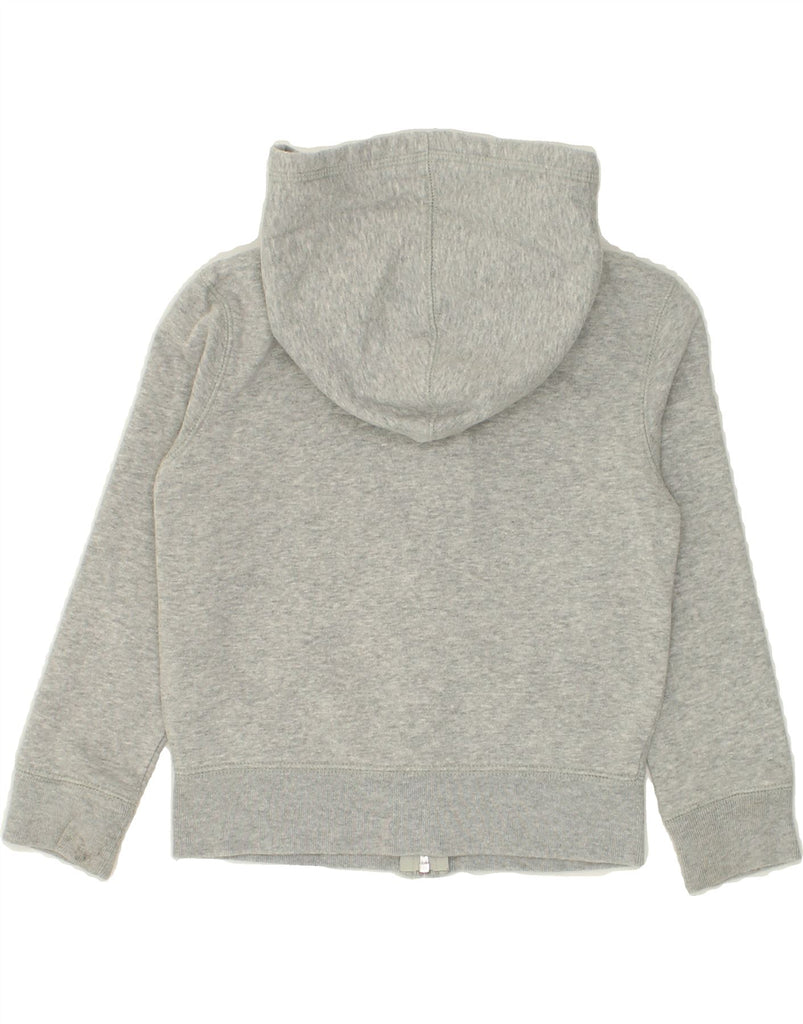 GAP Girls Graphic Zip Hoodie Sweater 6-7 Years Grey Cotton | Vintage Gap | Thrift | Second-Hand Gap | Used Clothing | Messina Hembry 