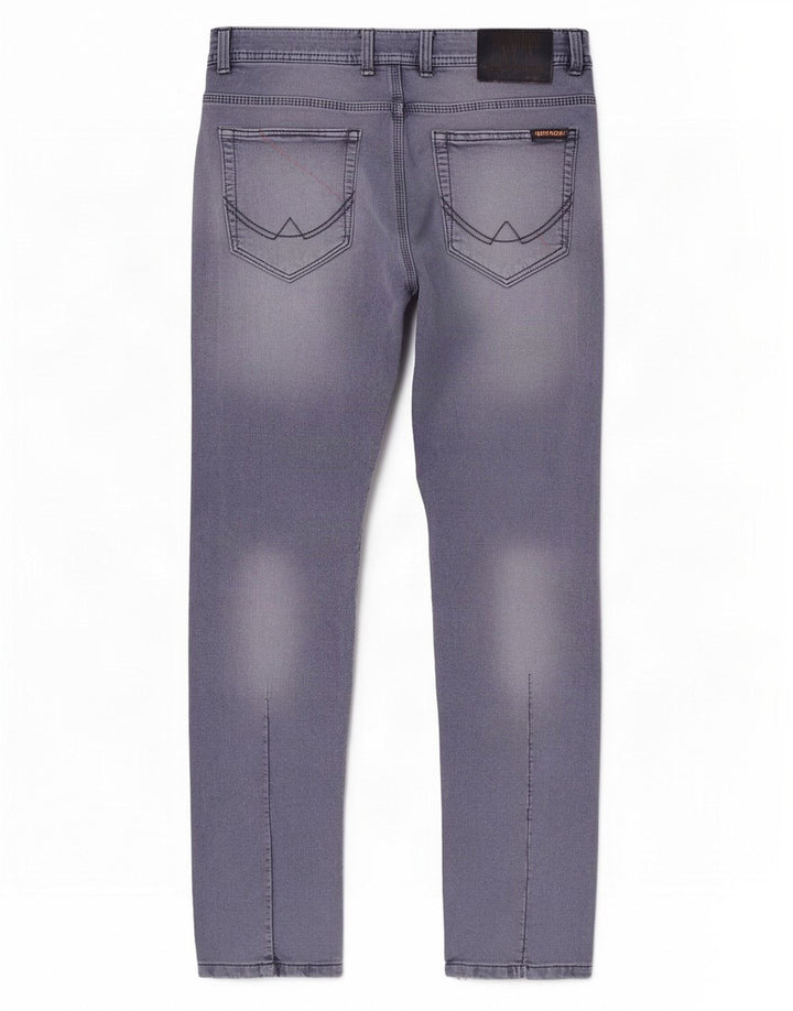 Superdry Mens Slim Chino Trousers W32 L29 Grey Cotton