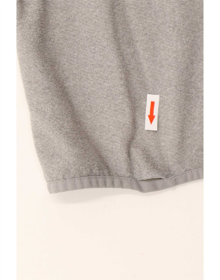 Under Armour Mens Cold Gear Zip Neck Pullover Tracksuit Top Medium Grey