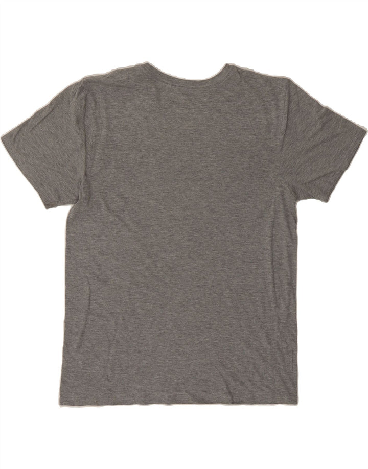 HURLEY Mens Graphic T-Shirt Top Medium Grey Cotton Vintage Hurley and Second-Hand Hurley from Messina Hembry 