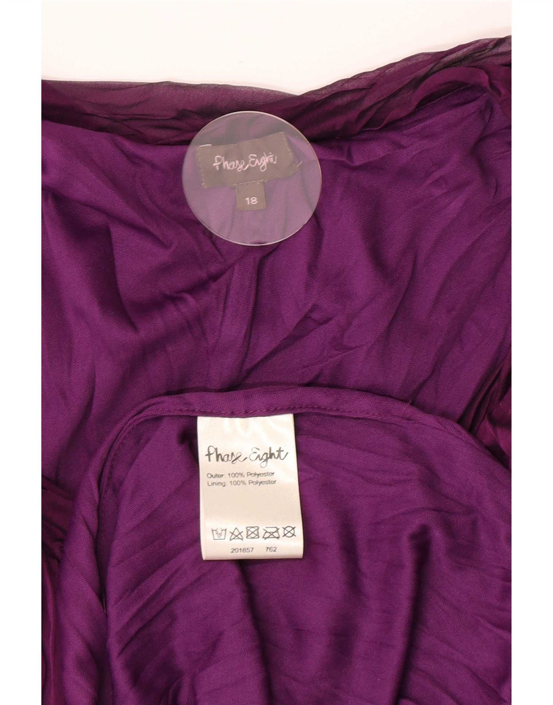 Phase Eight Womens Sundress UK 18 XL Purple Polyester