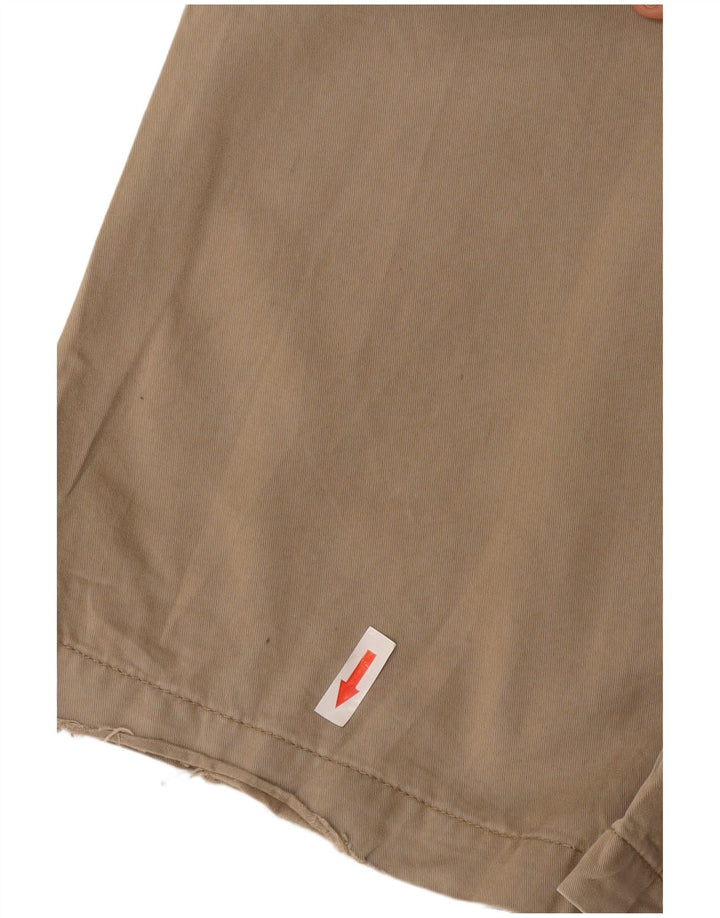 Marks & Spencer Mens Regular Fit Chino Trousers W40 L29 Beige Cotton