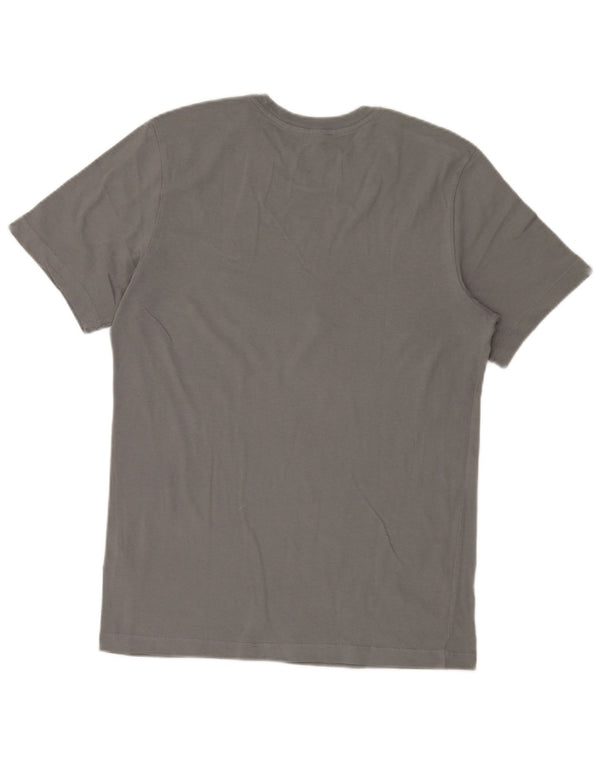 Nike Mens T-Shirt Top Small Grey Cotton
