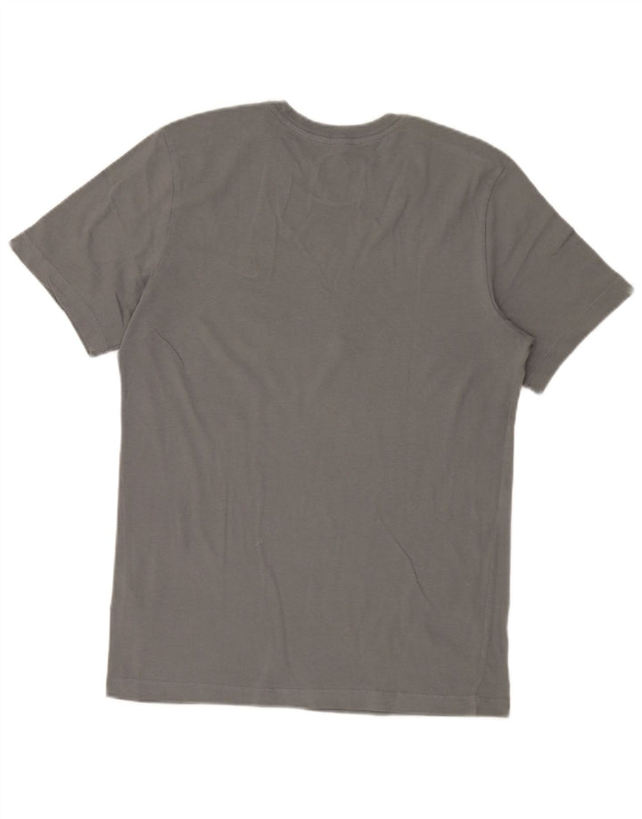 Nike Mens T-Shirt Top Small Grey Cotton